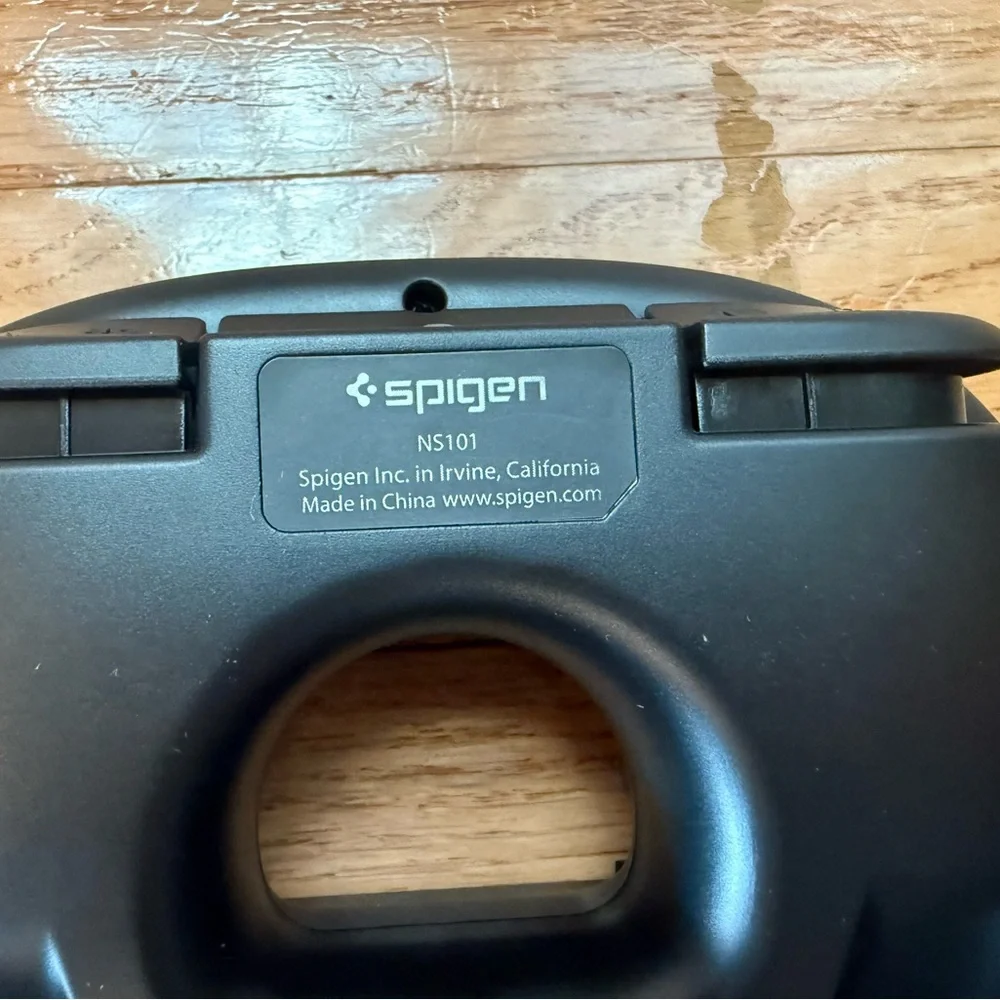 Black Spigen Steering Wheels Designed for Nintendo Switch 2 JoyCon Controllers